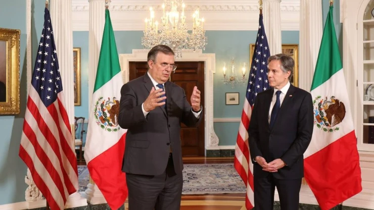 Ebrard Blinken Wasington
