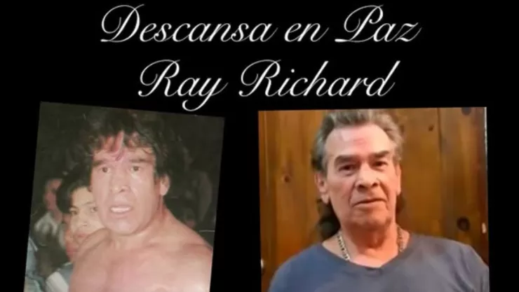 De qué murió Ray Richard, Zeus, ídolo mexicano de la lucha libre