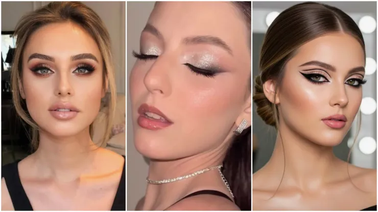 maquillaje social de noche