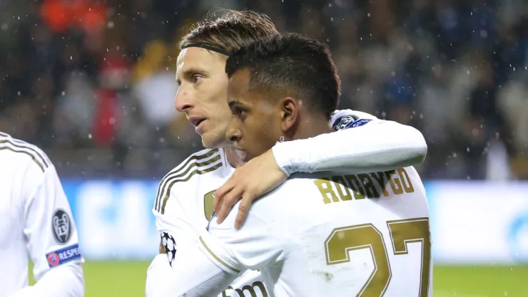 ¡El motivo por el cuál Rodrygo le dice ‘papá' a Luka Modric!