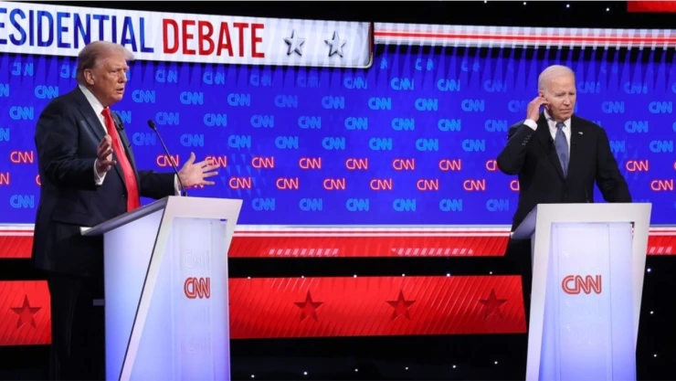 Memes del debate presidencial de Joe Biden y Donald Trump