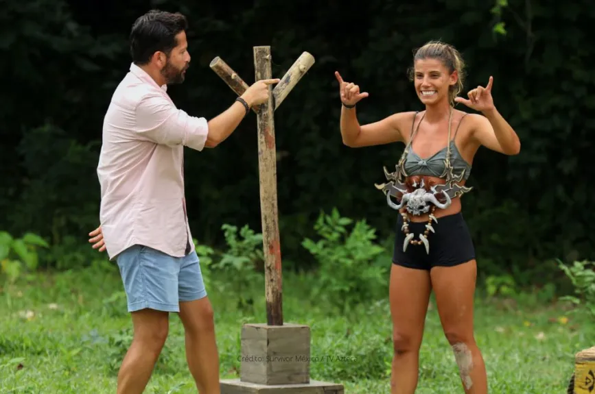 Aranza ganó el séptimo collar de inmunidad individual en Survivor México 2023.