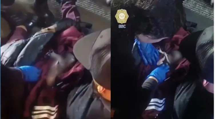 Dieron a conocer el estado de salud de la bebé abandonada en calles de la alcaldía Gustavo A. Madero