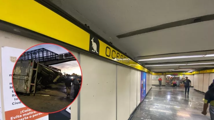 Metro CDMX: ¿Qué estaciones de la Línea 5 están cerradas por el accidente de un tráiler?