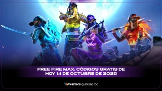 Free fire Max: Códigos GRATIS de hoy 14 de octubre de 2025