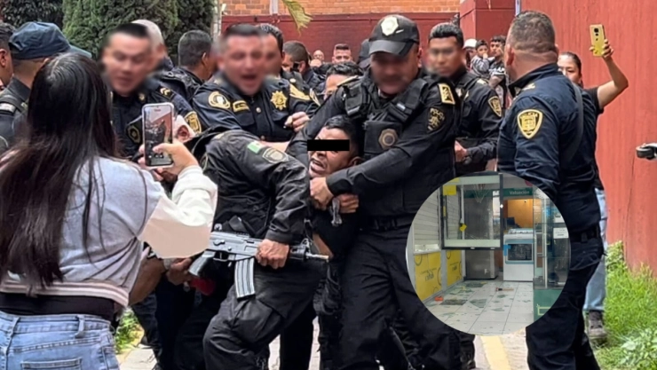 ¡Robo frustrado! Caen dos delincuentes en casa de empeño de la colonia Centro