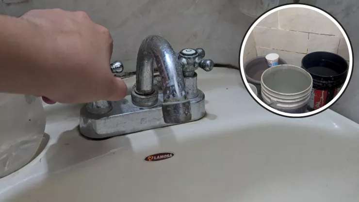 Sin agua en Culiacán