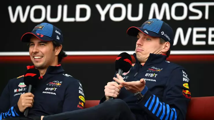 Este es el nuevo APODO de Checo Pérez y Max Verstappen en la Fórmula 1