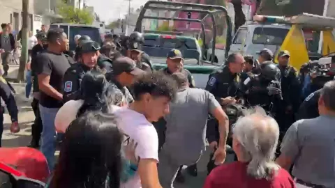 CDMX: Muere un hombre en la colonia Leyes de Reforma y desata riña con la policía de la CDMX