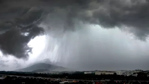Huracan Aletta en Mexico