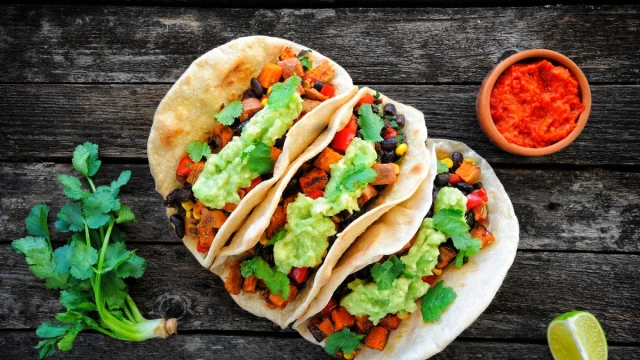 Recetas de cuaresma: Tacos vegetarianos picantes Recetas de cuaresma: Tacos vegetarianos picantes