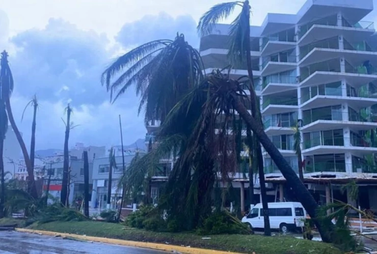 muertos en Guerrero por huracán Otis
