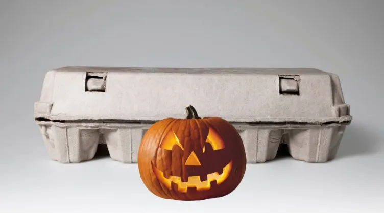 Cómo reutilizar el cartón de huevos y hacer unas bonitas calabazas para decorar en Halloween