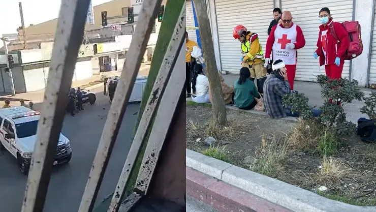 Accidente en Tijuana hoy 23 de febrero
