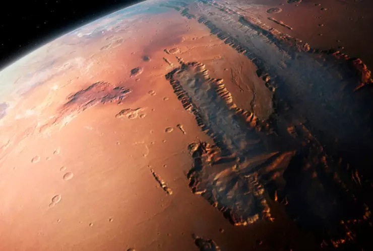 Guerra nuclear en Marte acabo con la civilizacion