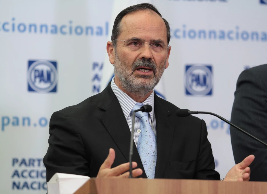 Gustavo Madero, líder nacional del PAN