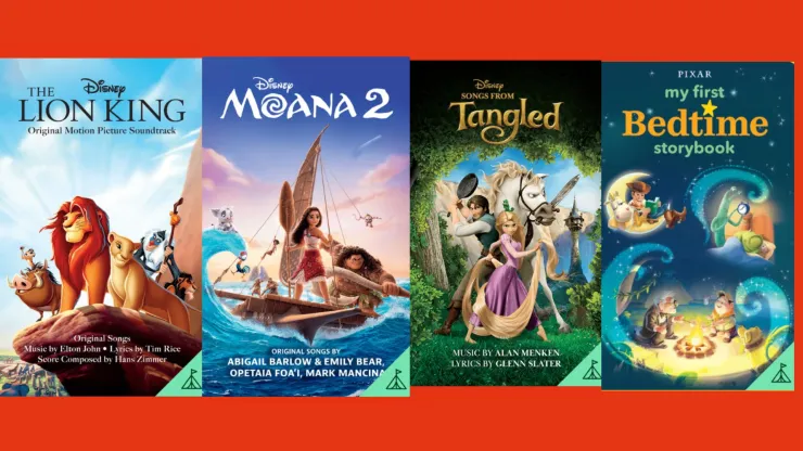 Disney 4 tarjetas para colocar en reproductores SIN pantalla y que tus hijos canten, se diviertan y aprendan.jpg