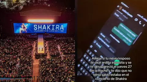 concierto de Shakira infiel