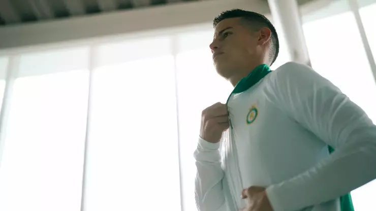 James Rodríguez, jugador del Club León