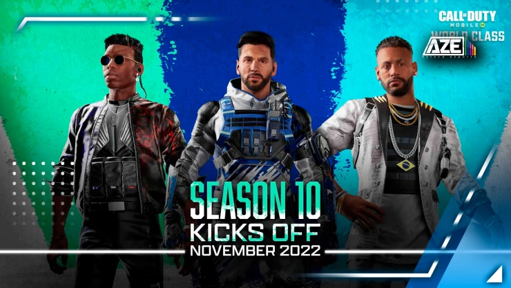 Messi, Neymar y Pogba en Call of Duty: Mobile 