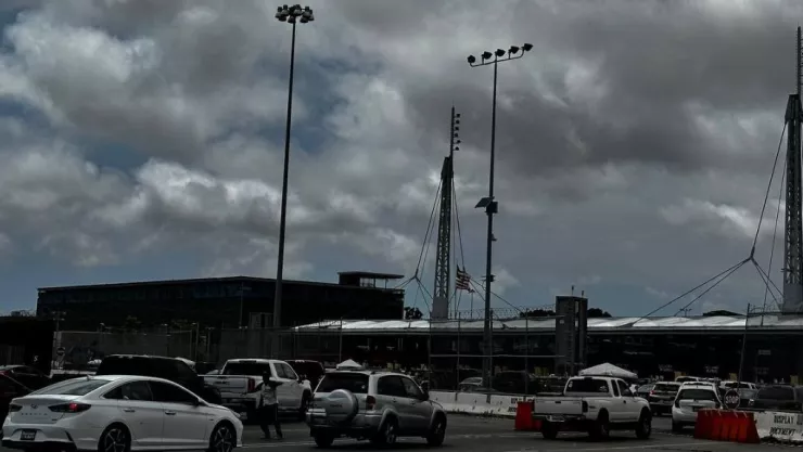 Garitas nubladas en Tijuana