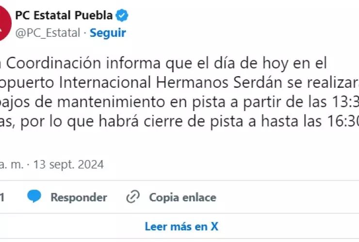 aeropuerto puebla cancelación