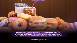 Debate: ¿Comerías la comida “tapa arterias” callejera en Inglaterra?