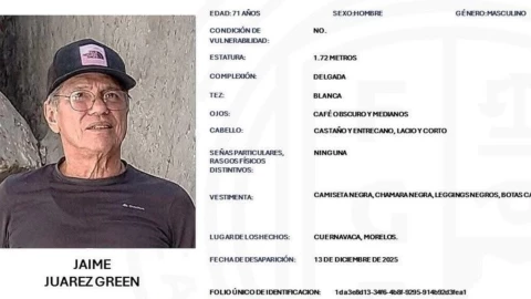 SE BUSCA a Jaime Juárez Green.