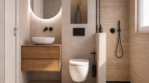 42 ideas para remodelar baños pequeños: se verán más grandes y muy elegantes
