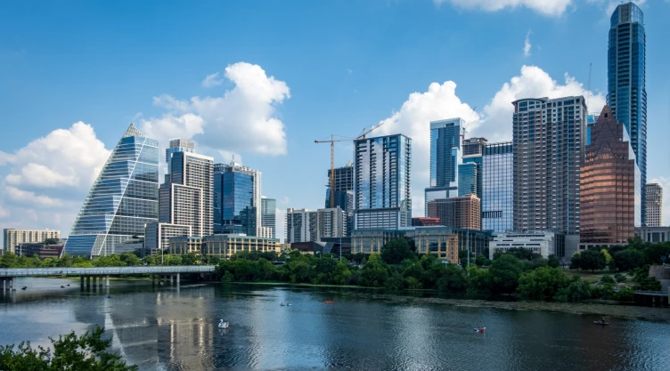Vista de la ciudad de Austin, Texas
