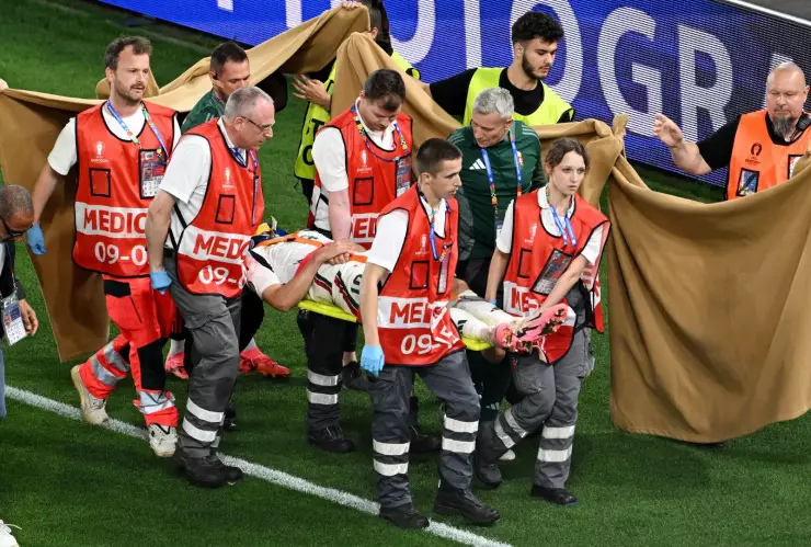 Un brutal choque dejó a Varga conmocionado