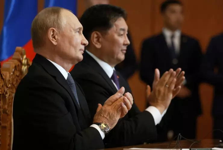 Putin visita Mongolia en medio de la orden de detención emitida por la CPI