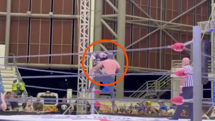 Misterius sale lesionado durante la gira de despedida de ‘El Hijo del Santo’ en Aguascalientes; ¿qué le pasó