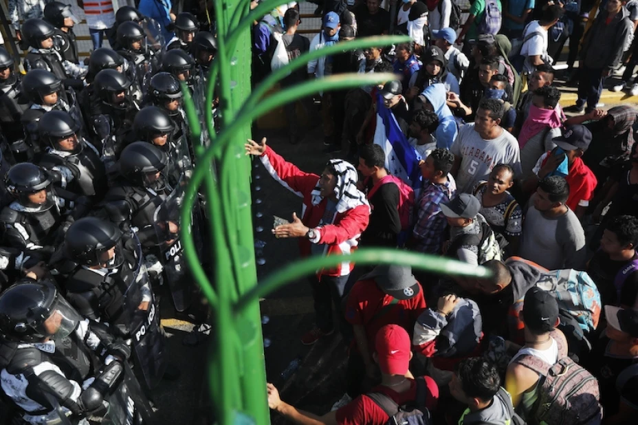 Migración caravana