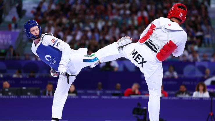 Carlos Sansores, atleta mexicano de taekwondo en París 2024