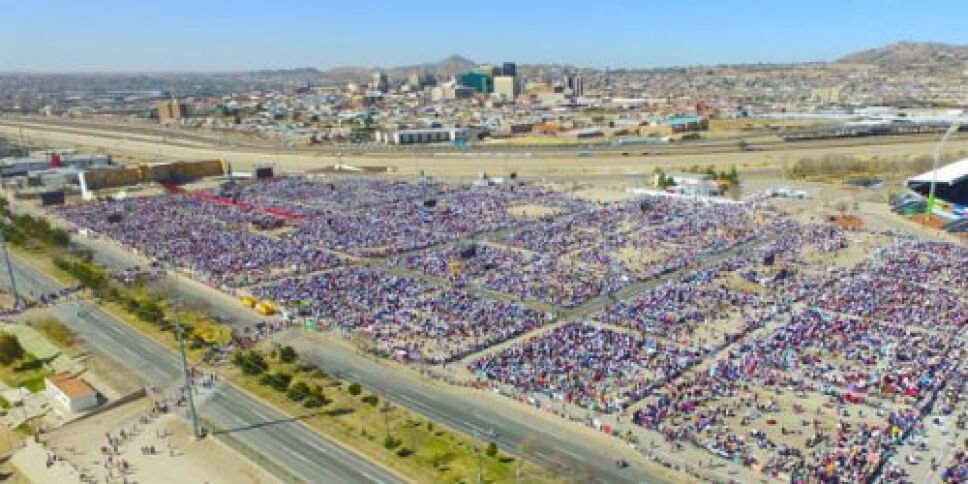 Papa Francisco misa en Ciudad Juárez 1