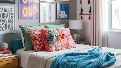 43 ideas para decorar un cuarto pequeño con poco dinero: te quedará de lujo