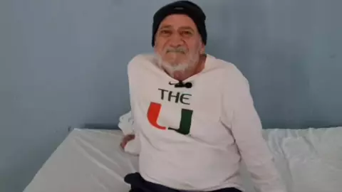 VIDEO: Abuelo abandonado en asilo pide ver a sus hijos en Navidad