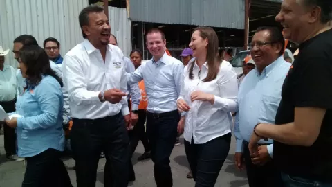 Ricardo Anaya estuvo en Puebla