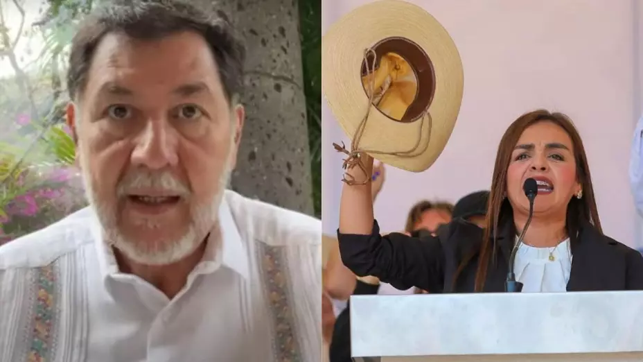 Noroña acusa a Grecia Quiroz.