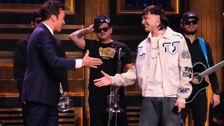 Peso Pluma Jimmy Fallon