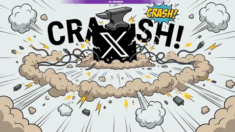 No es tu internet: X (Twitter) está fuera de combate y estas son las regiones afectadas.