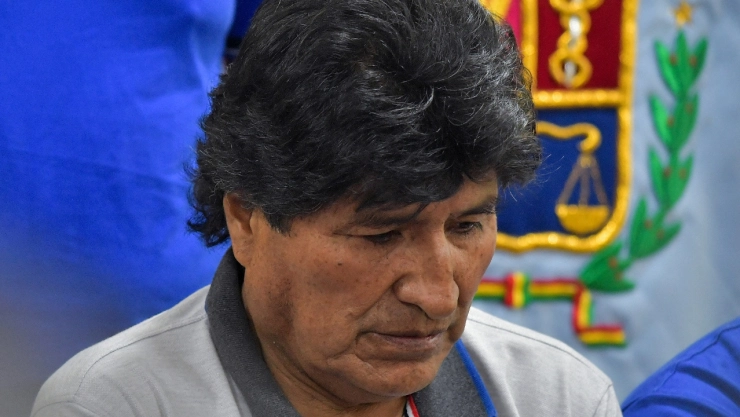 Evo Morales, expresidente de Bolivia.