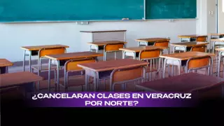 ¡Aún no pongas la alarma! ¿Cancelarán clases en Veracruz por norte?