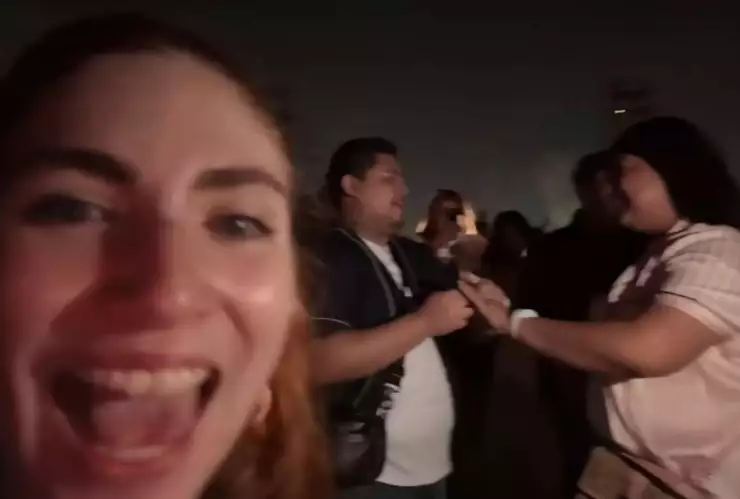 VIDEO Nath Campos graba propuesta de matrimonio durante concierto de Morat en Mérida