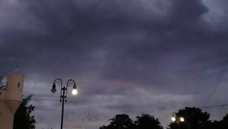 Hora EXACTA en que caerán las lluvias hoy en Yucatán por el frente frío 21