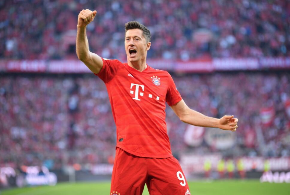 Robert Lewandowski es el líder de goleo de la Bundesliga