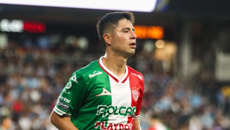 Bryan Garnica en el Necaxa vs Minnesota Leagues Cup 2024