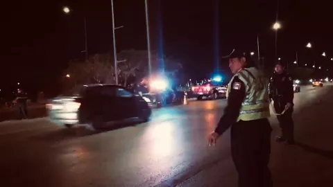 Fuerte accidente de ciclista en periférico de Mérida (FOTO)