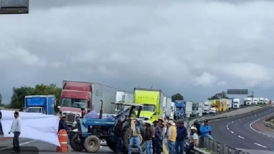 Campesinos bloquean la Arco Norte hoy